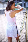 Zivame Wilderly Bliss Flared Fit Tank Top-White — thumbnail 2