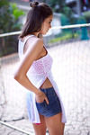 Zivame Wilderly Bliss Flared Fit Tank Top-White — thumbnail 3