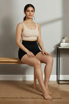 Zivame Tummy Control Midwaist Boyshort - Black — thumbnail 5