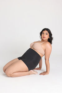 Zivame Tummy Control Midwaist Boyshort - Black — thumbnail 10