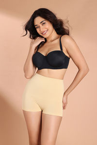 Zivame Tummy Control Midwaist Boyshort - Skin — thumbnail 1
