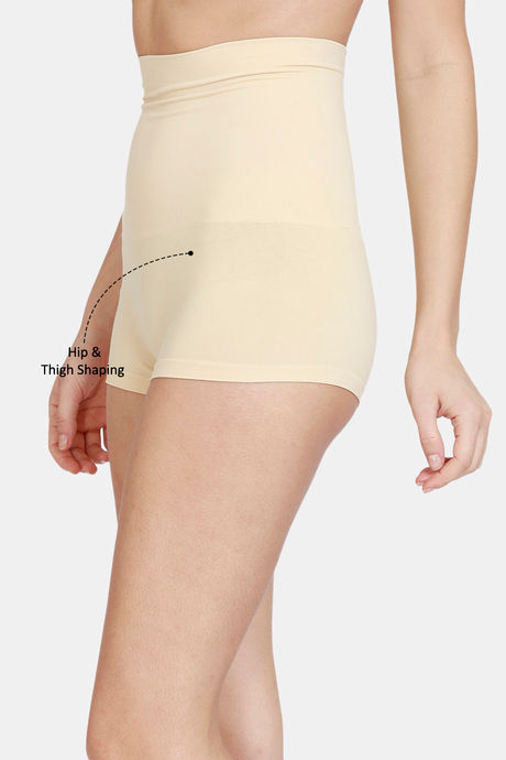 

Zivame Smoothening Control Highwaist Brief Skin, Skins