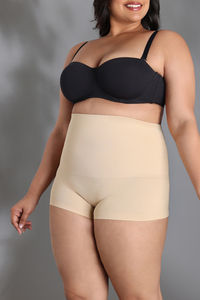 Zivame Tummy Control Midwaist Boyshort - Skin — thumbnail 4