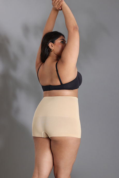 Zivame Tummy Control Midwaist Boyshort - Skin — image 5