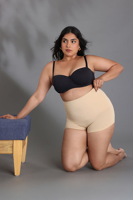 Zivame Tummy Control Midwaist Boyshort - Skin — image 6