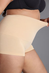 Zivame Tummy Control Midwaist Boyshort - Skin — thumbnail 8