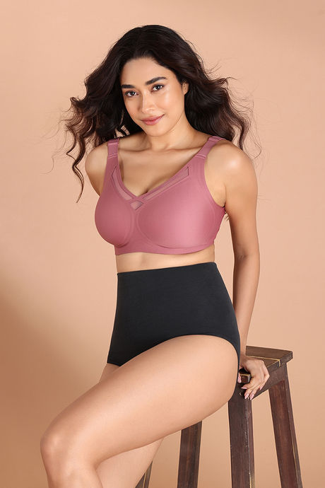 Zivame Tummy Control Midwaist Hipster Panty - Black — image 6