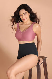 Zivame Tummy Control Midwaist Hipster Panty - Black — thumbnail 6