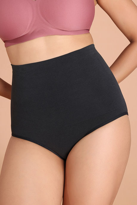 Zivame Tummy Control Midwaist Hipster Panty - Black — image 7