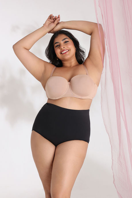 Zivame Tummy Control Midwaist Hipster Panty - Black — image 8