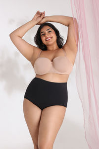 Zivame Tummy Control Midwaist Hipster Panty - Black — thumbnail 8