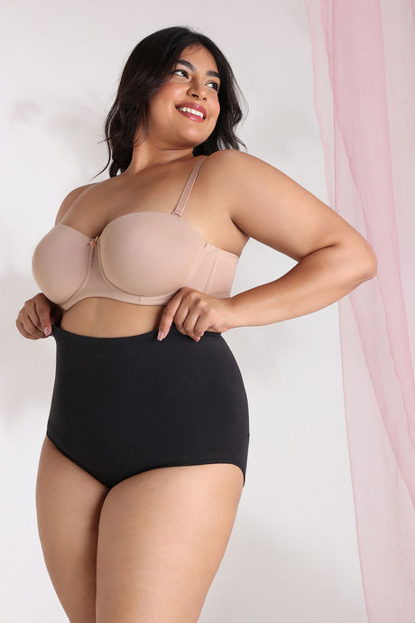 Zivame Tummy Control Midwaist Hipster Panty - Black — image 9