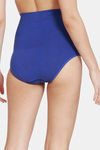 Zivame Tummy Control Midwaist Hipster Panty - Blue — thumbnail 4