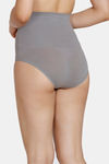 Zivame Tummy Control Midwaist Hipster Panty - Grey — thumbnail 3