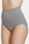 Zivame Tummy Control Midwaist Hipster Panty - Grey — thumbnail 5