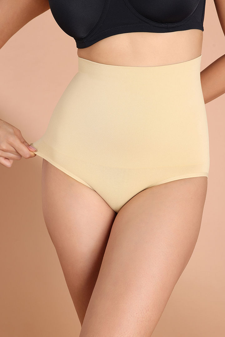 Zivame Tummy Control Midwaist Hipster Panty - Skin — image 12