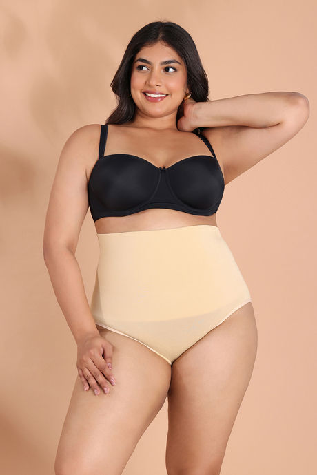 Zivame Tummy Control Midwaist Hipster Panty - Skin — image 3