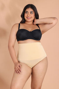 Zivame Tummy Control Midwaist Hipster Panty - Skin — thumbnail 3