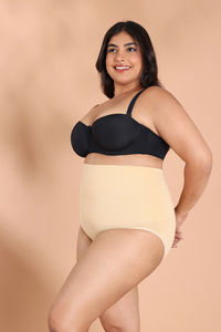 Zivame Tummy Control Midwaist Hipster Panty - Skin — thumbnail 4