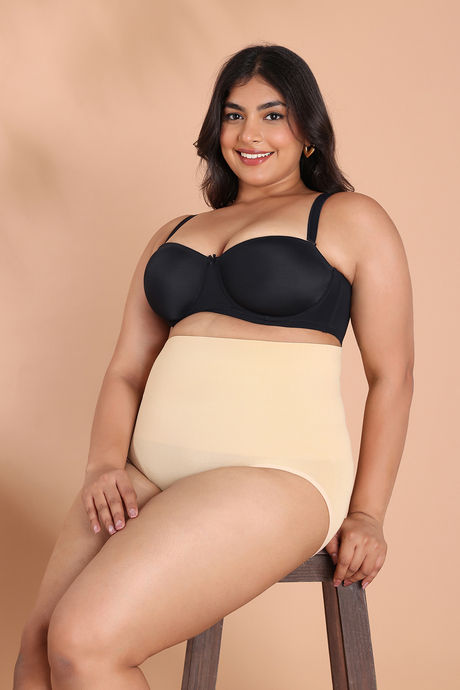 Zivame Tummy Control Midwaist Hipster Panty - Skin — image 6