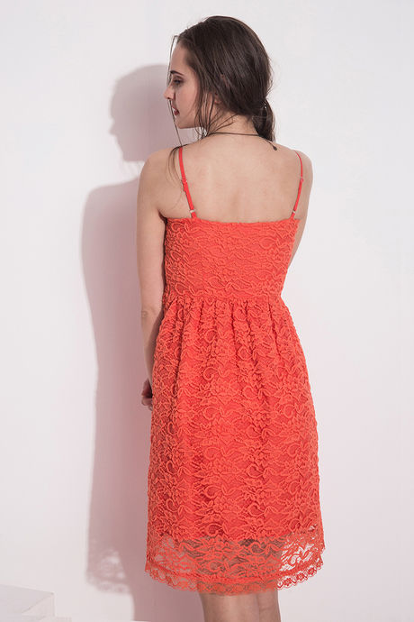 Zivame Coral Enchanted Evening Skater Dress — image 2