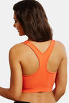 Zivame At Home Double Layered Non Wired Full Coverage Bra - Hot Coral — thumbnail 2