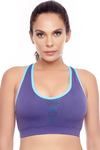 Zivame Movement No Bounce Power Gym Bra with Mesh Panels and Removable Pads — thumbnail 2