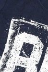 Zivame Cotton Box Fit Graphic Print Tee- Navy — thumbnail 9