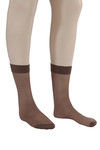Zivame Sheer Knee Length Socks- Brown — thumbnail 9
