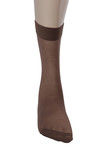 Zivame Sheer Knee Length Socks- Brown — thumbnail 10