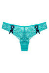 Zivame All That Lace Low Rise Sheer Thong Panty-Blue — thumbnail 6