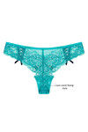 Zivame All That Lace Low Rise Sheer Thong Panty-Blue — thumbnail 7