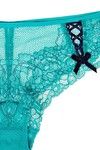 Zivame All That Lace Low Rise Sheer Thong Panty-Blue — thumbnail 8