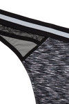 Zivame Abstract Print Low Waist Thong Panty-Grey — thumbnail 8
