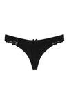 Zivame  Summer Bounty Low Rise Sheer Mesh Thong Panty-Black — thumbnail 7