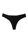Zivame  Luxe Lace  Low Rise Thong Panty- Black — thumbnail 7