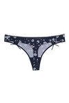 Zivame  Summer Bounty Low Rise Sheer Thong Panty-Blue — thumbnail 6