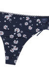 Zivame  Summer Bounty Low Rise Sheer Thong Panty-Blue — thumbnail 7