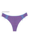 Zivame  Summer Bounty Low Rise Sheer Thong Panty-Purple — thumbnail 5