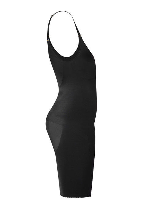 Zivame Body Sculpting Shorts Length Bodysuit Underbust - Black — image 7