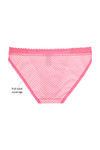 Zivame Polka Print Low Rise Bikini Panty-Pink — thumbnail 6