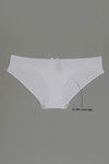 Zivame  Luxe Lace Embellished Low Rise Bikini Panty- White — thumbnail 6