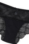 Zivame  Summer Bounty Medium Rise Bikini Brief- Black — thumbnail 7