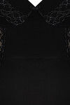 Zivame Lace Embellish Backless Level 2 Push Up Wired Teddy-Black — thumbnail 7
