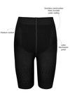 Zivame Medium Control Midwaist Thigh Shaper - Black — thumbnail 5
