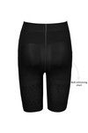 Zivame Medium Control Midwaist Thigh Shaper - Black — thumbnail 6