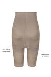 Zivame Thermoslim Seamless High Impact Thigh Shaper- Skin — thumbnail 6