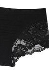 Zivame  Luxe Lace Embellished Boyshort Panty- Black — thumbnail 8