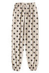 Zivame Star Print Cotton CoZzzies Nightwear Pyjama- Grey — thumbnail 7