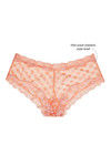 Zivame Polka Dot Sheer Mesh Mid Rise Hipster Panty-Peach — thumbnail 6